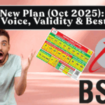 BSNL New Plan (Oct 2025): Price, Data/Voice, Validity & Best Uses
