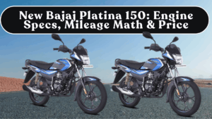 New Bajaj Platina 150: Engine Specs, Mileage Math & Expected Price