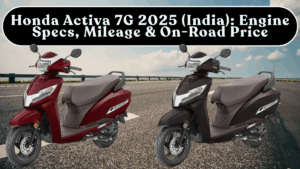 Honda Activa 7G 2025 (India): Engine Specs, Mileage & On-Road Price