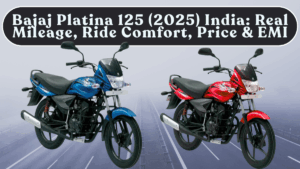 Bajaj Platina 125 (2025) India: Real Mileage, Ride Comfort, On-Road Price & EMI