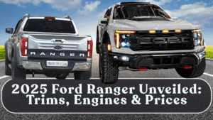 2025 Ford Ranger Unveiled: Trims, Engines & Prices