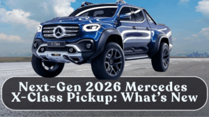 Next-Gen 2026 Mercedes X-Class Pickup: What’s New