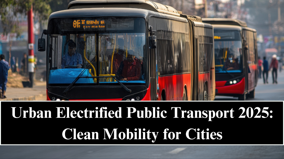 Urban Electrified Public Transport 2025: Clean Mobility for Cities