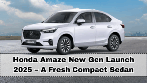 Honda Amaze New Gen Launch 2025 – A Fresh Compact Sedan