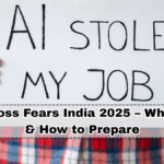 AI Job Loss Fears India 2025 – What’s Real & How to Prepare