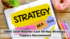 CBSE 2026 Boards: Last 60-Day Strategy Toppers Recommend