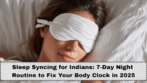 Sleep Syncing for Indians: 7-Day Night Routine to Fix Your Body Clock in 2025