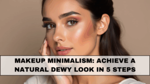 Makeup Minimalism: Achieve a Natural Dewy Look in 5 Steps