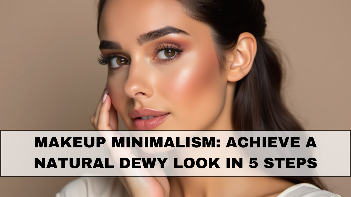 Makeup Minimalism: Achieve a Natural Dewy Look in 5 Steps
