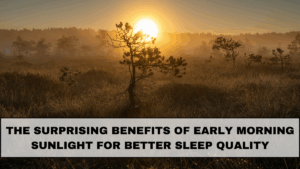 The Surprising Benefits of Early Morning Sunlight for Better Sleep Quality