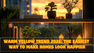 Warm Yellow Trend 2026: The Easiest Way to Make Homes Look Happier