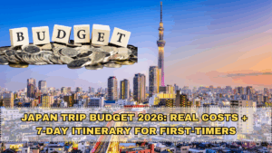 Japan Trip Budget 2026: Real Costs + 7-Day Itinerary for First-Timers
