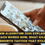Instagram Algorithm 2026 Explained: How Reels Reach Works Now, What Kills Views, and Growth Tactics That Still Win