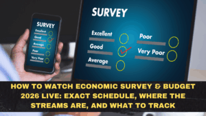 How to Watch Economic Survey & Budget 2026 Live: Exact Schedule, Where the Streams Are, and What to Track