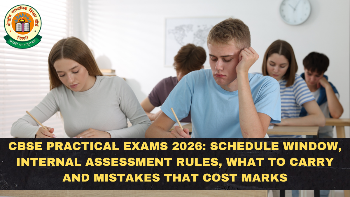 CBSE Practical Exams 2026: Schedule Window, Internal Assessment Rules, What to Carry and Mistakes That Cost Marks