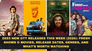 ZEE5 New OTT Releases This Week (2026): Fresh Shows & Movies, Release Dates, Genres, and What’s Worth Watching