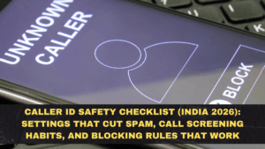 Caller ID Safety Checklist (India 2026): Settings That Cut Spam, Call Screening Habits, and Blocking Rules That Work