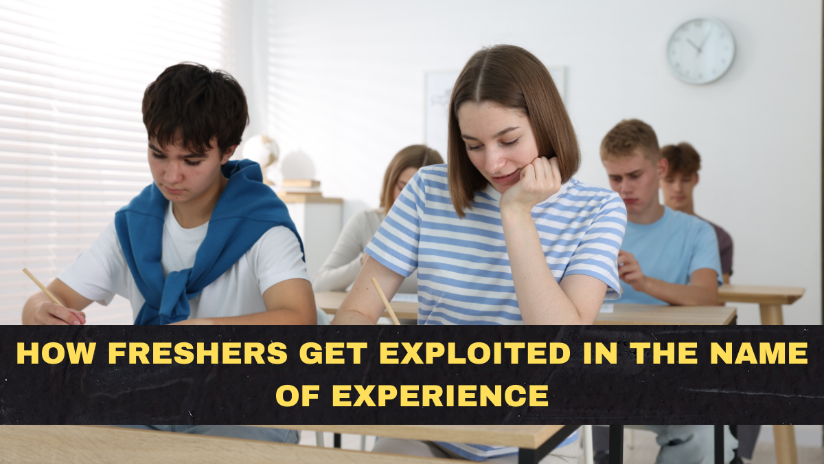 How Freshers Get Exploited in the Name of Experience