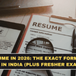 ATS Resume in 2026: The Exact Format That Works in India (Plus Fresher Examples)