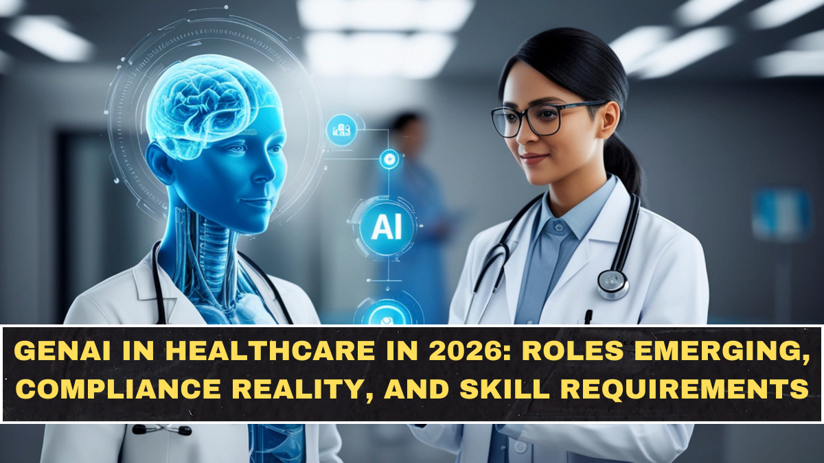 GenAI in Healthcare in 2026: Roles Emerging, Compliance Reality, and Skill Requirements