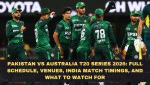 Pakistan vs Australia T20 Series 2026: Full Schedule, Venues, India Match Timings, and What to Watch For