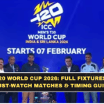India at T20 World Cup 2026: Full Fixtures, Venues, Must-Watch Matches & Timing Guide