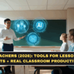 AI for Teachers (2026): Tools for Lesson Plans, Worksheets + Real Classroom Productivity Wins
