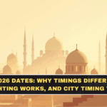 Ramadan 2026 Dates: Why Timings Differ, How Moon Sighting Works, and City Timing Tips