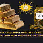 Gold vs FD in 2026: What Actually Protects Your Money (and How Much Gold Is Enough)