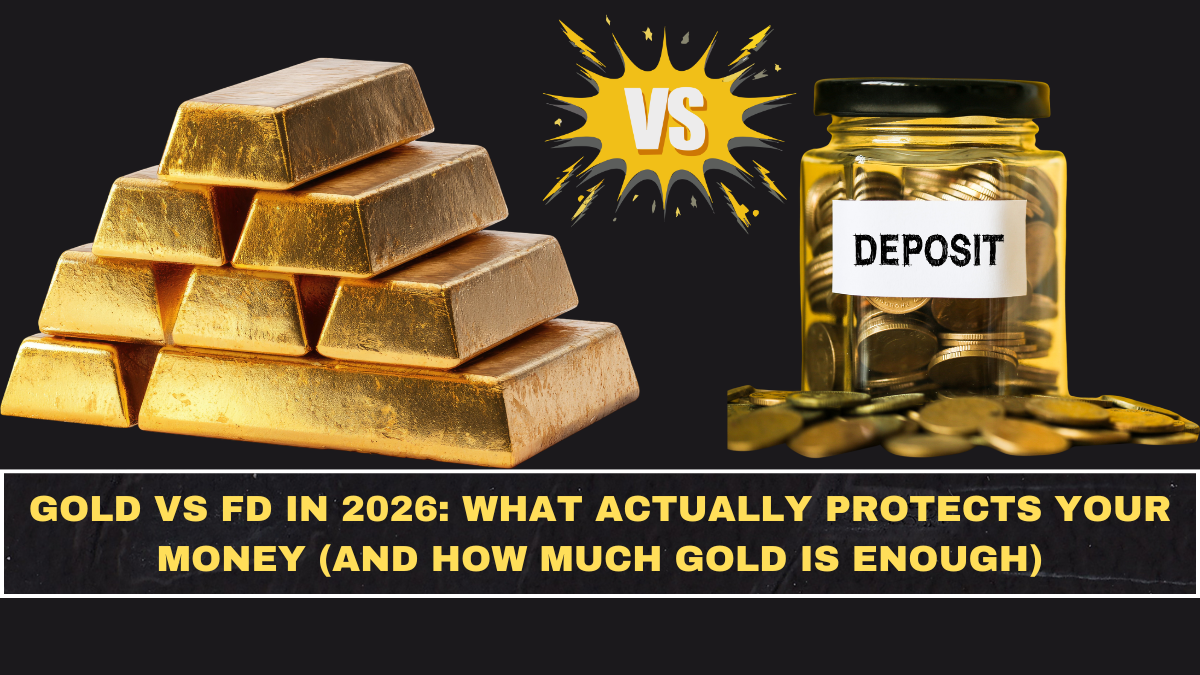Gold vs FD in 2026: What Actually Protects Your Money (and How Much Gold Is Enough)