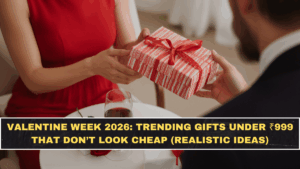 Valentine Week 2026: Trending Gifts Under ₹999 That Don’t Look Cheap (Realistic Ideas)