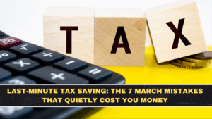 Last-Minute Tax Saving: The 7 March Mistakes That Quietly Cost You Money