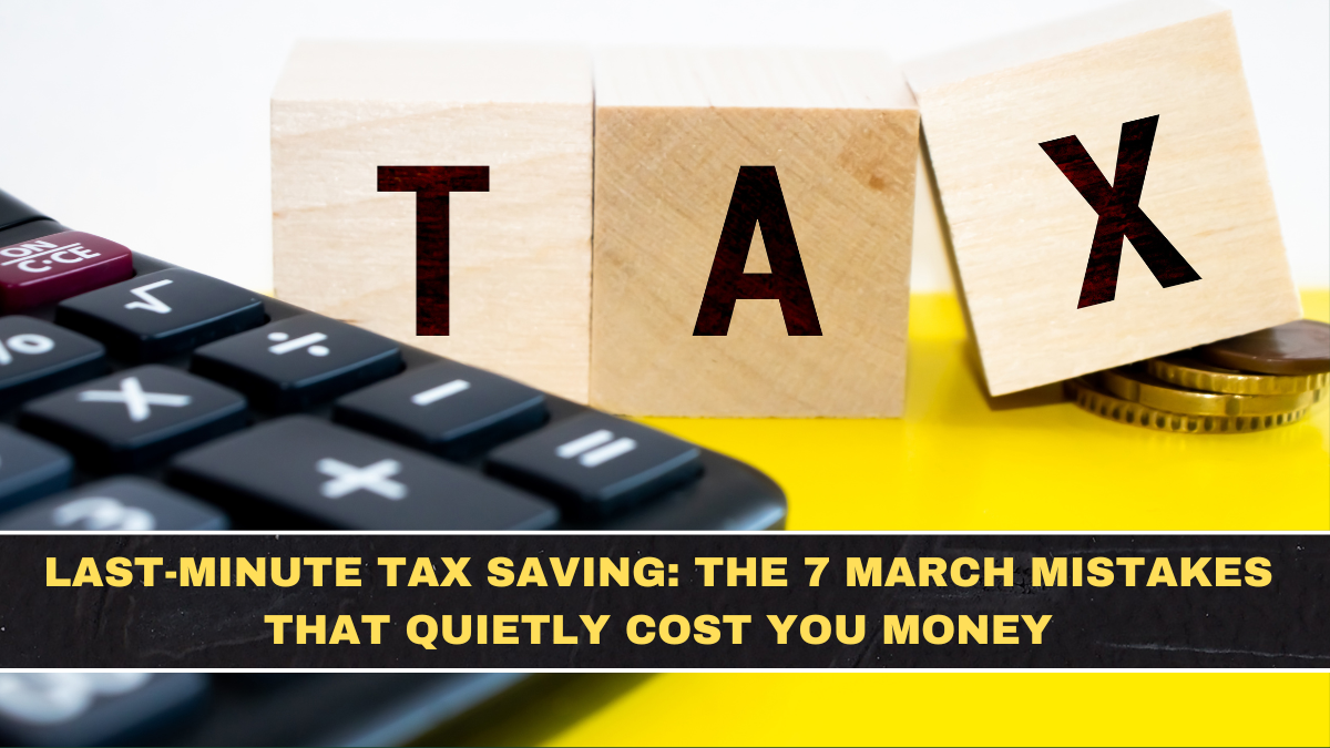 Last-Minute Tax Saving: The 7 March Mistakes That Quietly Cost You Money