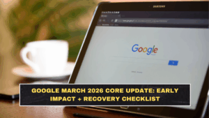 Google March 2026 Core Update: Early Impact + Recovery Checklist