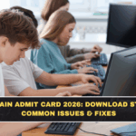 JEE Main Admit Card 2026: Download Steps + Common Issues & Fixes