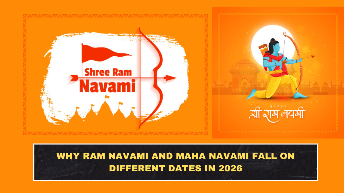 Why Ram Navami and Maha Navami Fall on Different Dates in 2026