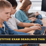 Competitive Exam Deadlines This Week in India: Admit Cards, Forms, and Last-Date Traps
