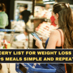 Grocery List for Weight Loss That Keeps Meals Simple and Repeatable