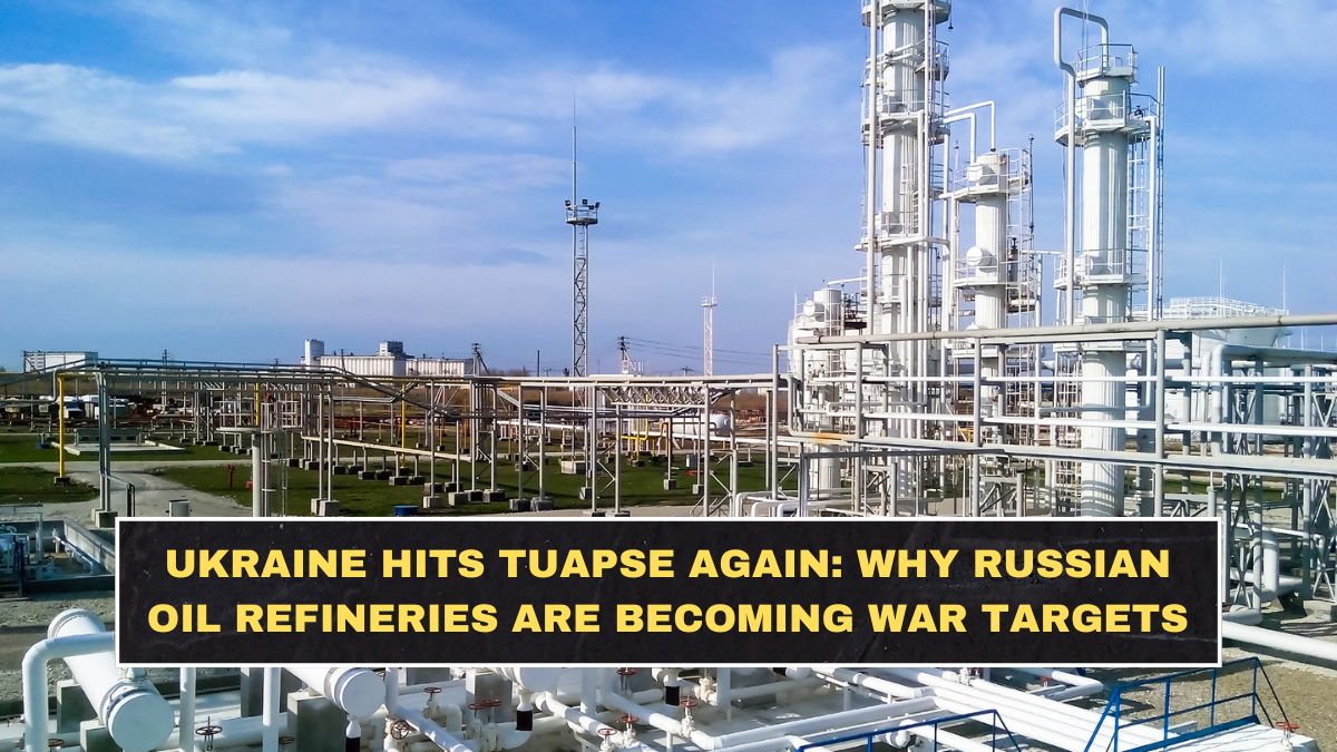 Ukraine Hits Tuapse Again: Why Russian Oil Refineries Are Becoming War Targets