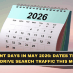 Important Days in May 2026: Dates That Can Still Drive Search Traffic This Month