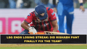 LSG Ends Losing Streak: Did Rishabh Pant Finally Fix the Team?