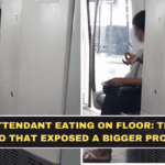 Train Attendant Eating on Floor: The Viral Photo That Exposed a Bigger Problem
