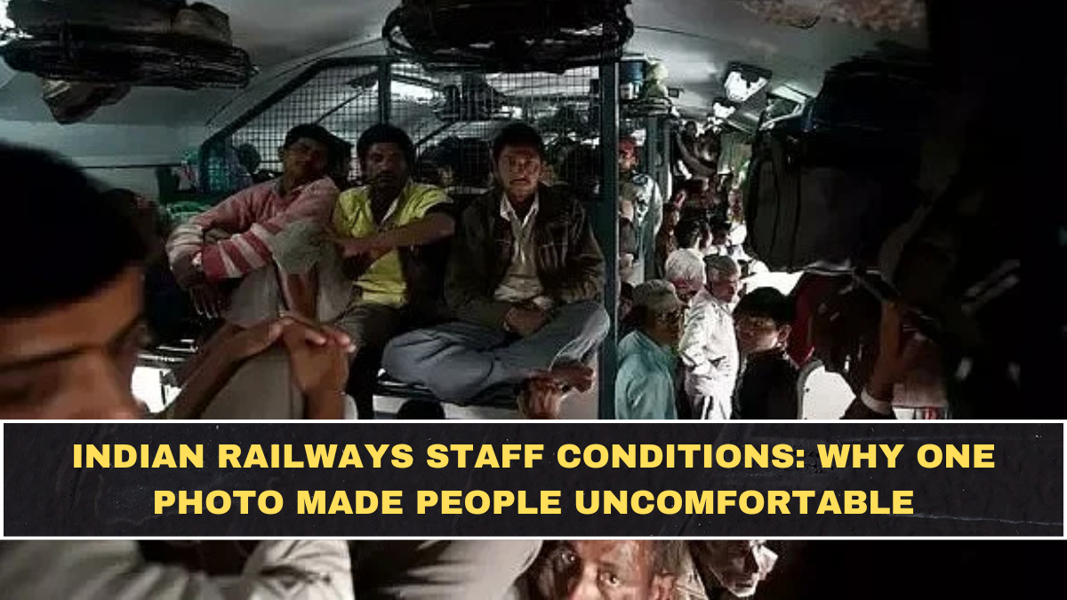 Indian Railways Staff Conditions: Why One Photo Made People Uncomfortable