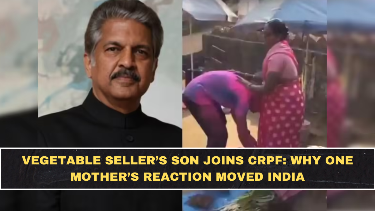 Vegetable Seller’s Son Joins CRPF: Why One Mother’s Reaction Moved India