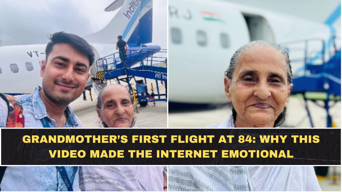 Grandmother’s First Flight at 84: Why This Video Made the Internet Emotional